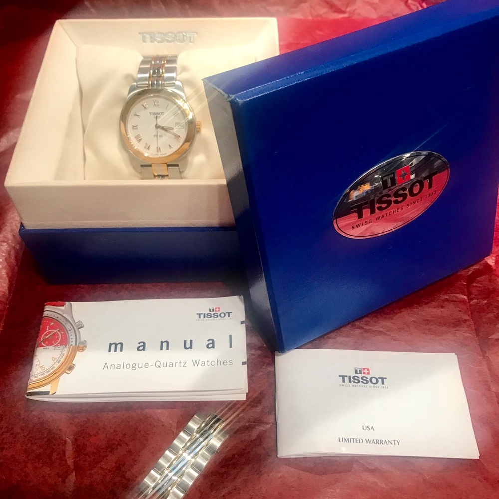 ✨EUC Tissot Swiss Women’s/Men’s Two-Tone Watch✨